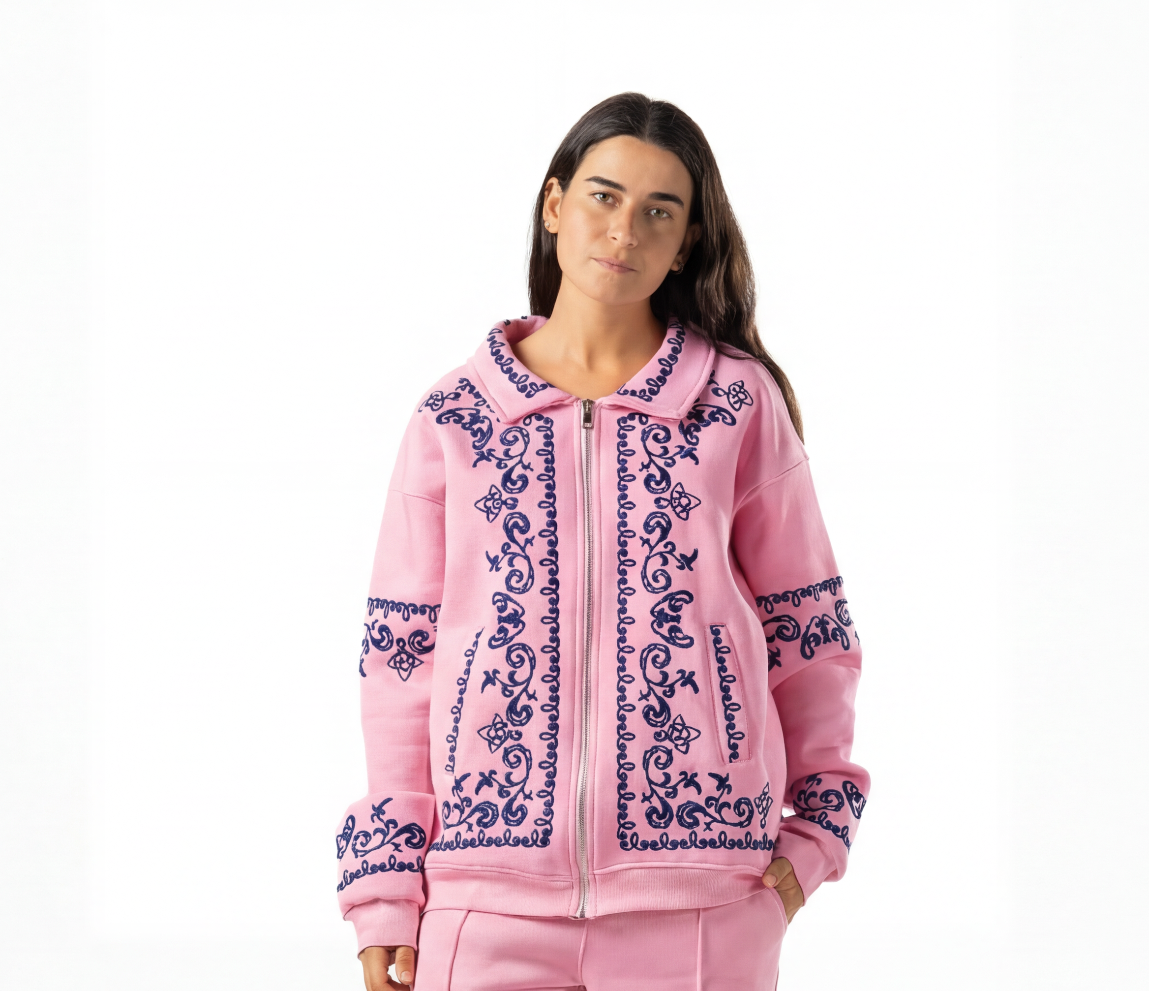 Rose Embroidered Jacket