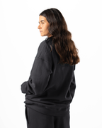 Unisex Dark Grey Zip-Up Sweater