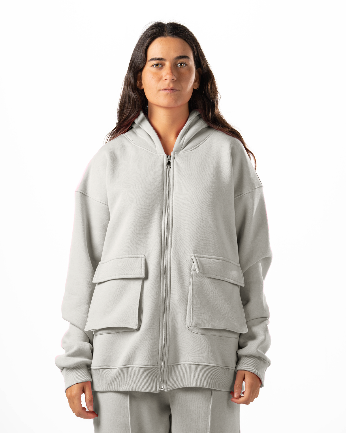 Unisex Flap Pocket Hoodie
