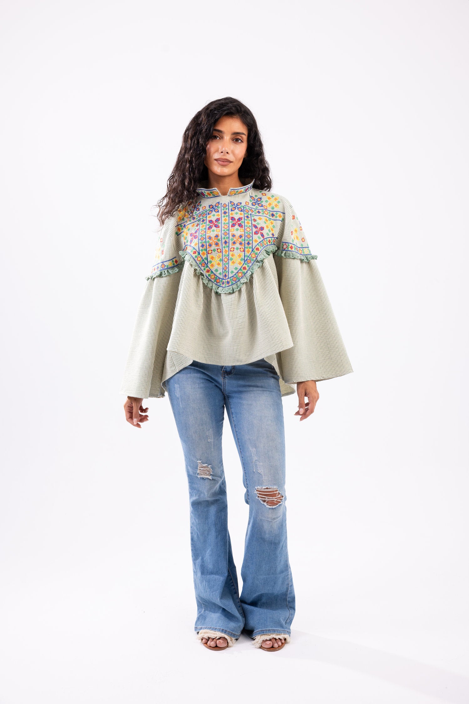 Heritage Stripe Blouse