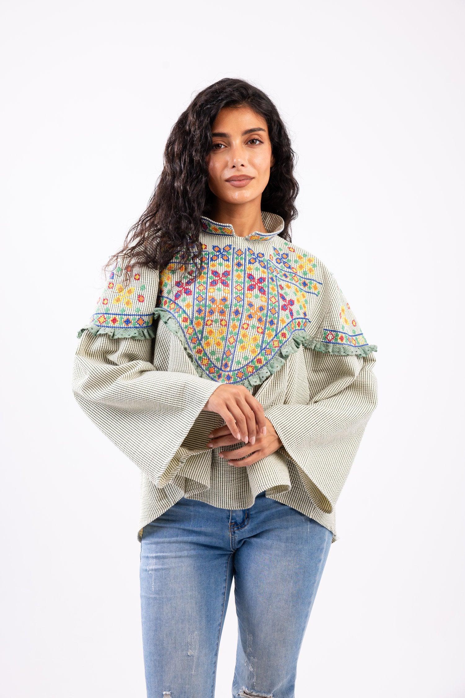 Heritage Stripe Blouse