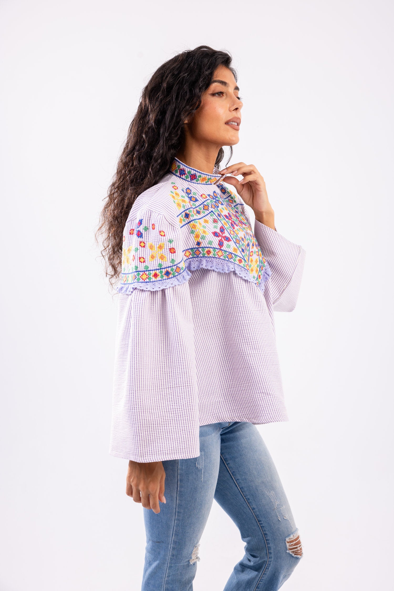 Heritage Stripe Blouse