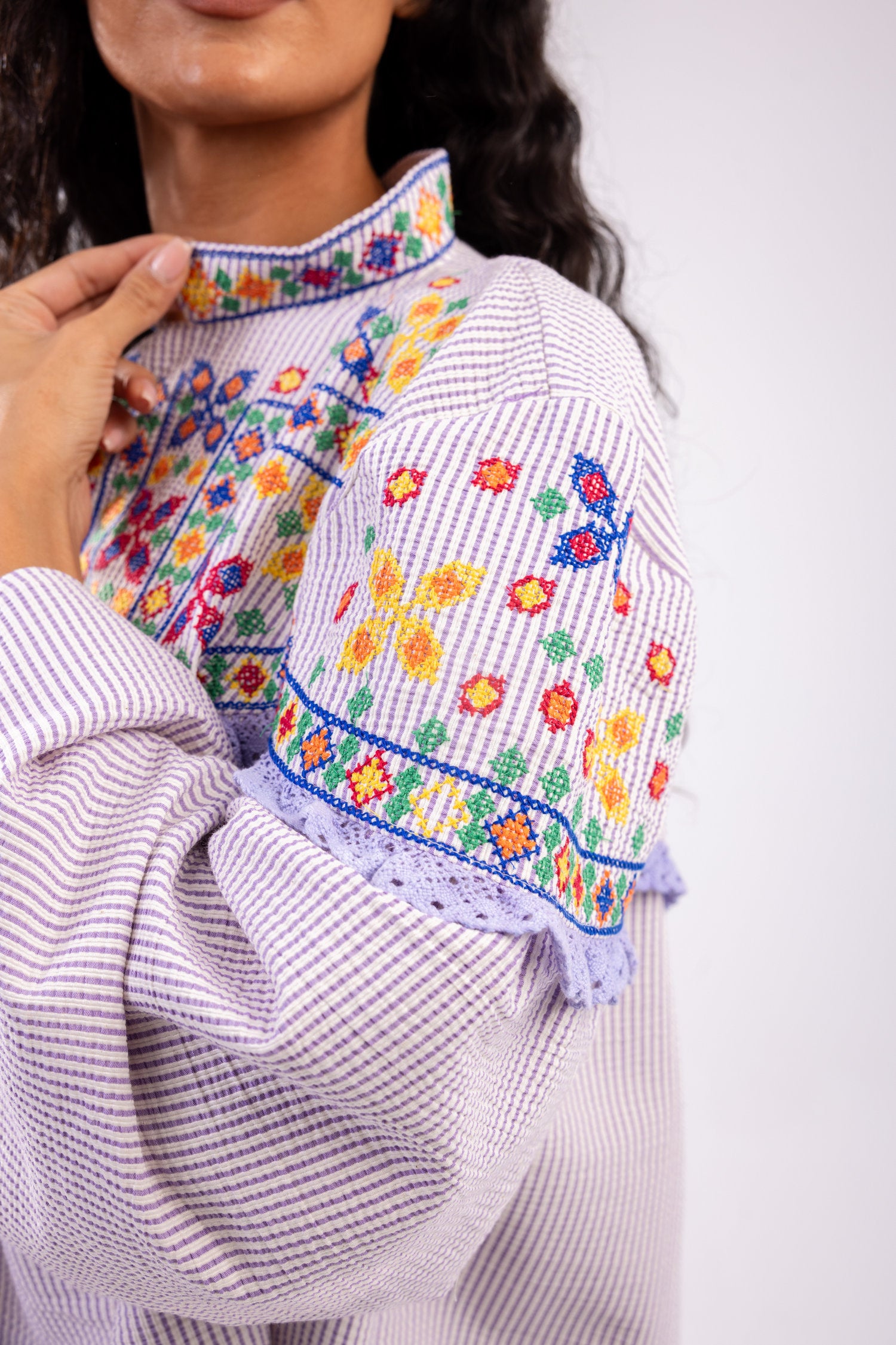 Heritage Stripe Blouse
