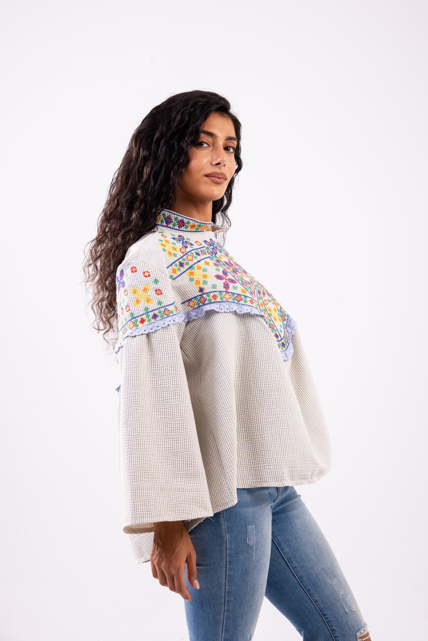 Heritage Stripe Blouse