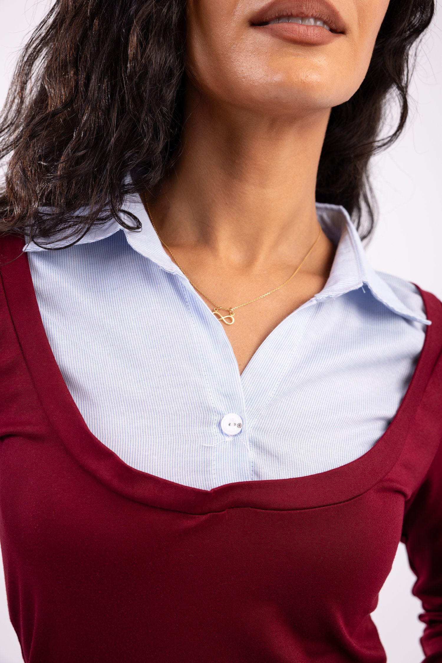 Layered Long Sleeve Top
