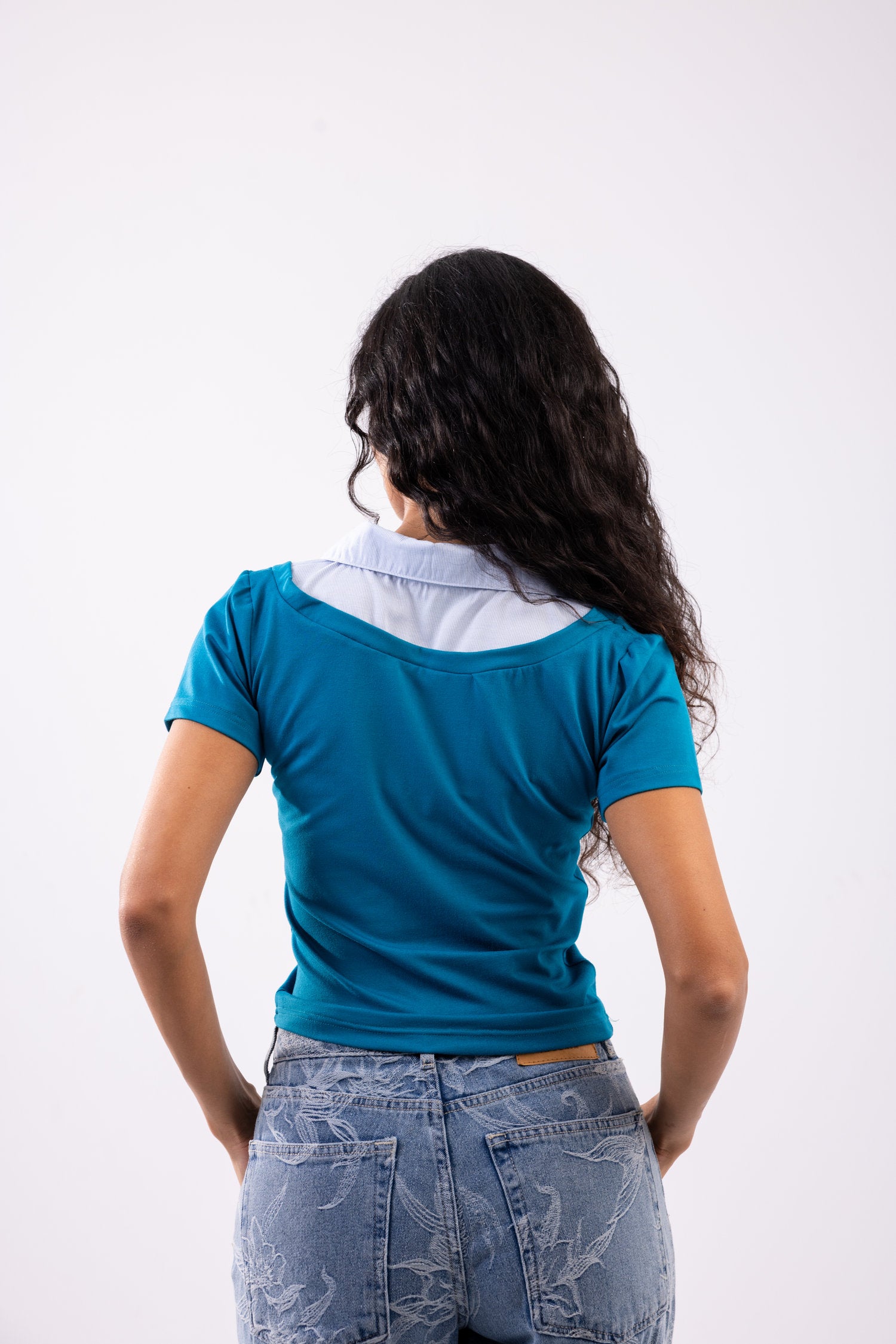 Layered Short Sleeve Top