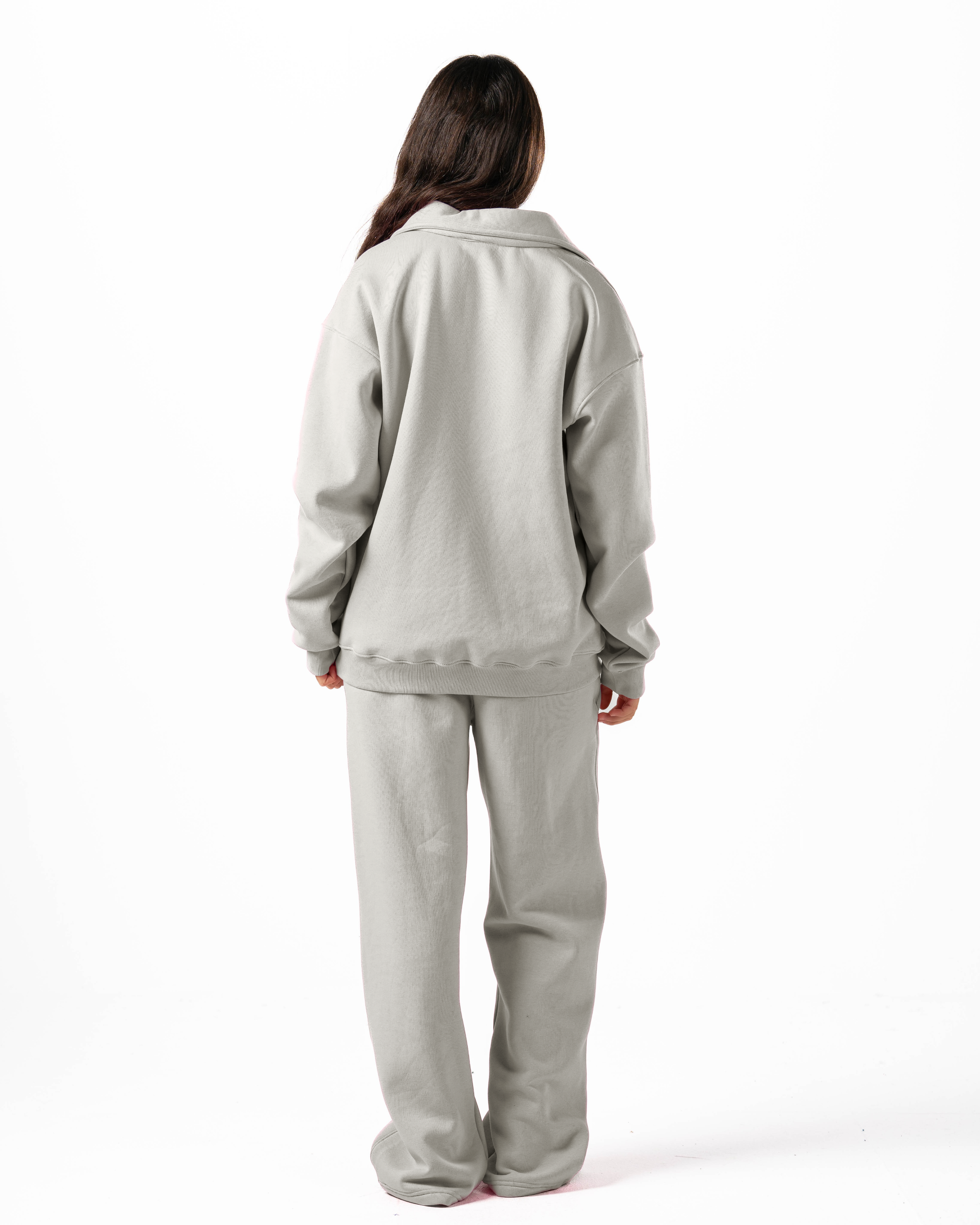 Unisex Silver Polo Sweater Set