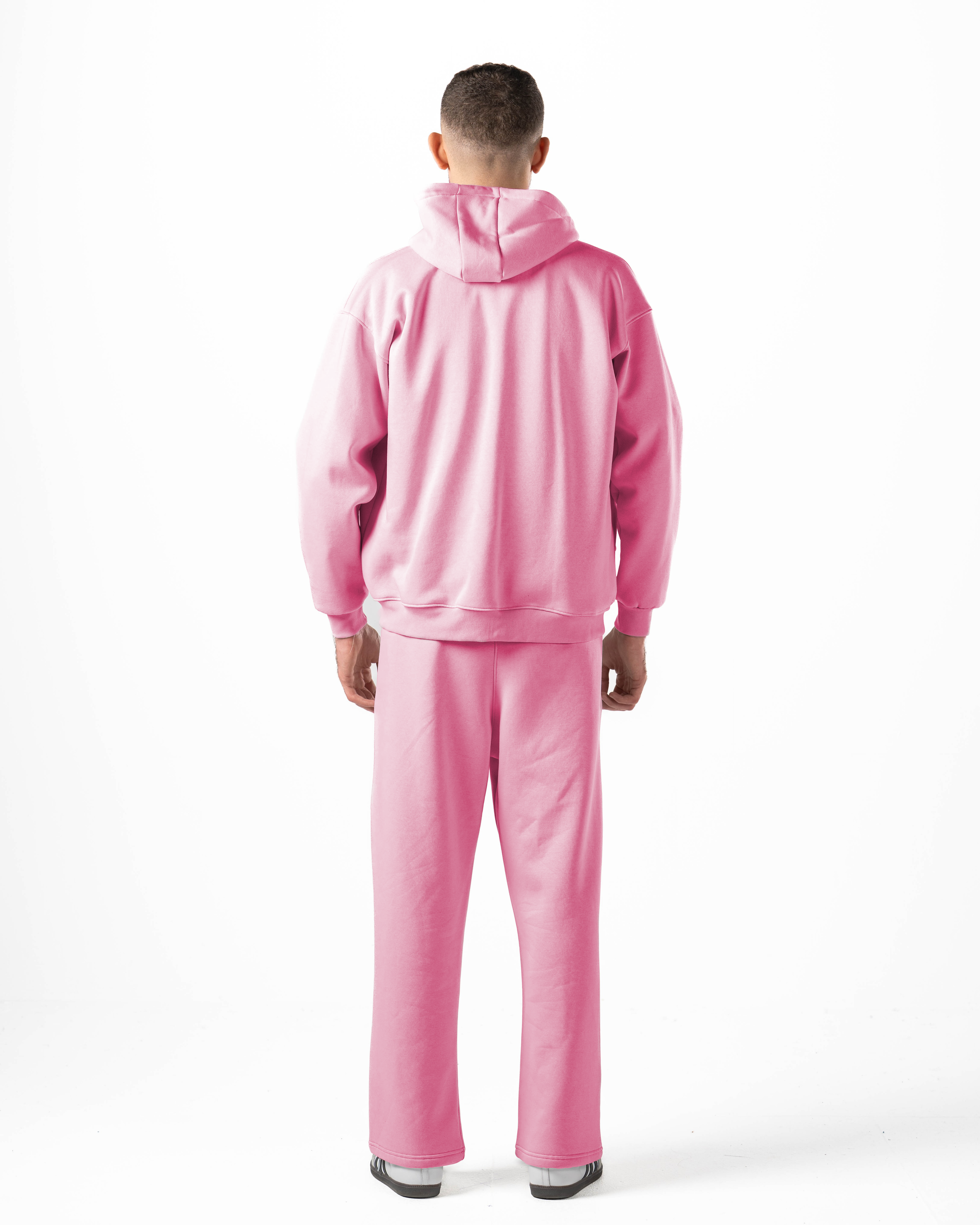 Unisex Rose Zip-Up Hoodie Set