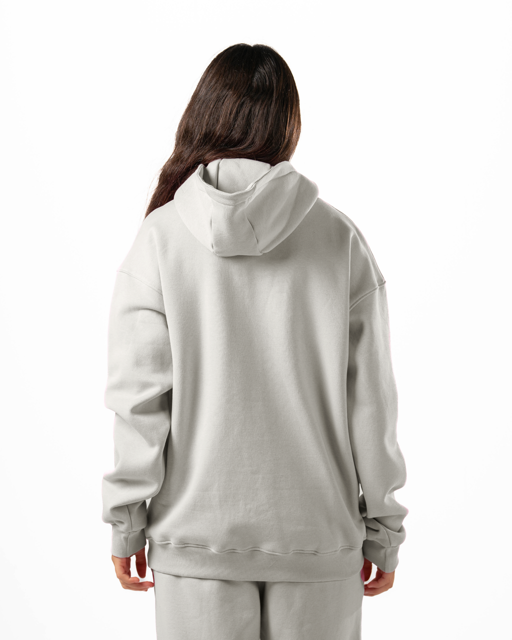 Unisex Silver Quarter-Zip Hoodie