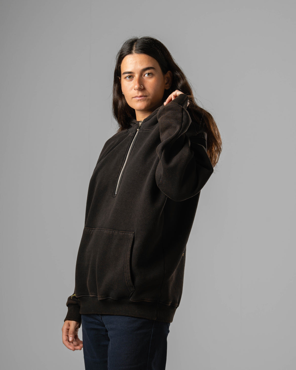 Eternal Flowers Quarter-Zip Hoodie
