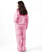 Unisex Rose Zip-Up Sweater Set