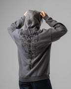 Unisex Dark Grey Pullover Hoodie