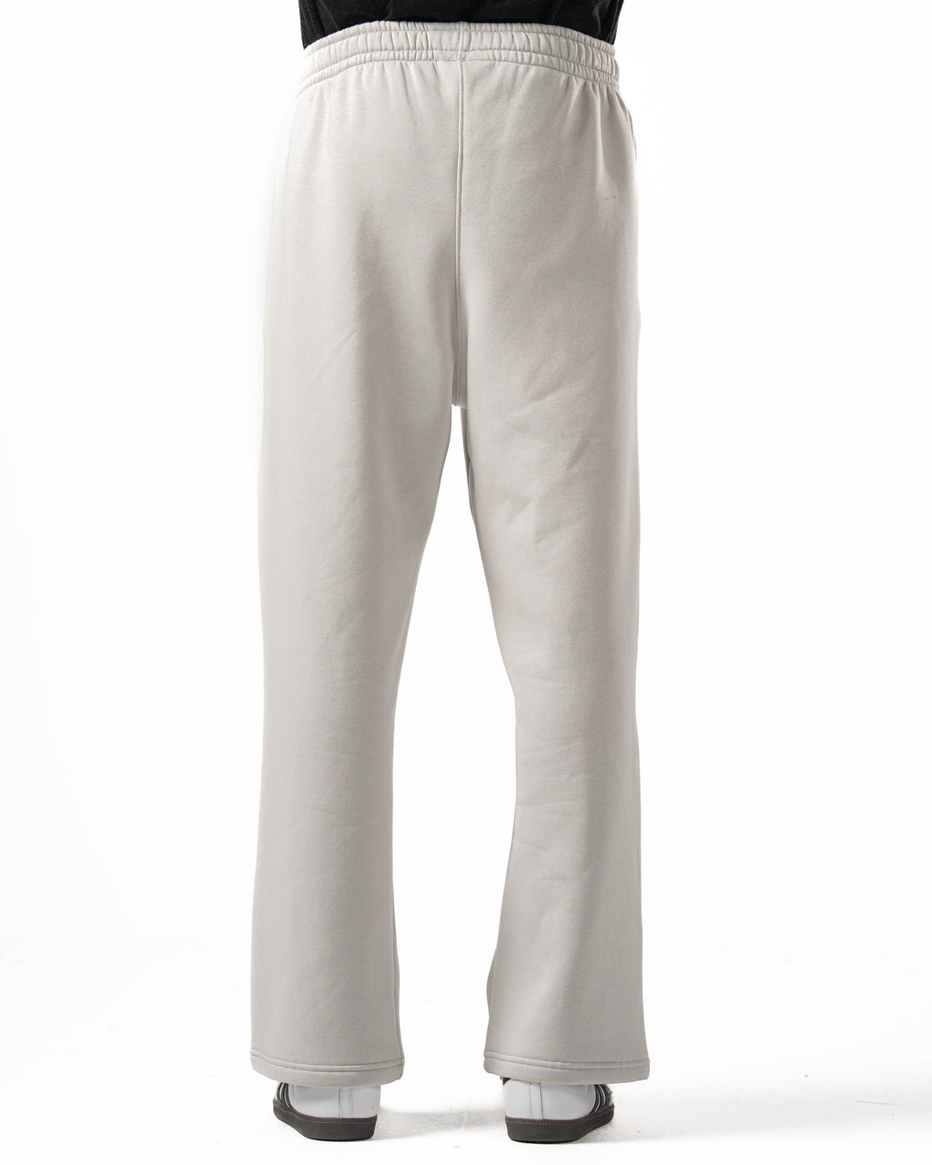 Unisex Silver Wide Leg Sweatpants