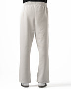 Unisex Silver Wide Leg Sweatpants