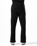 Unisex Black Wide Leg Sweatpants