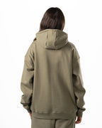Unisex Olive Quarter-Zip Hoodie