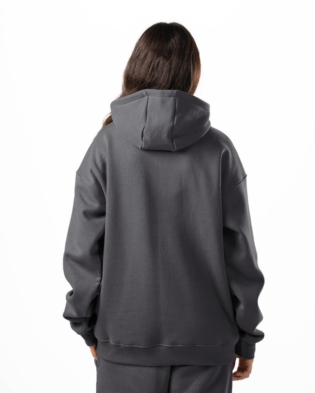 Unisex Dark Grey Quarter-Zip Hoodie