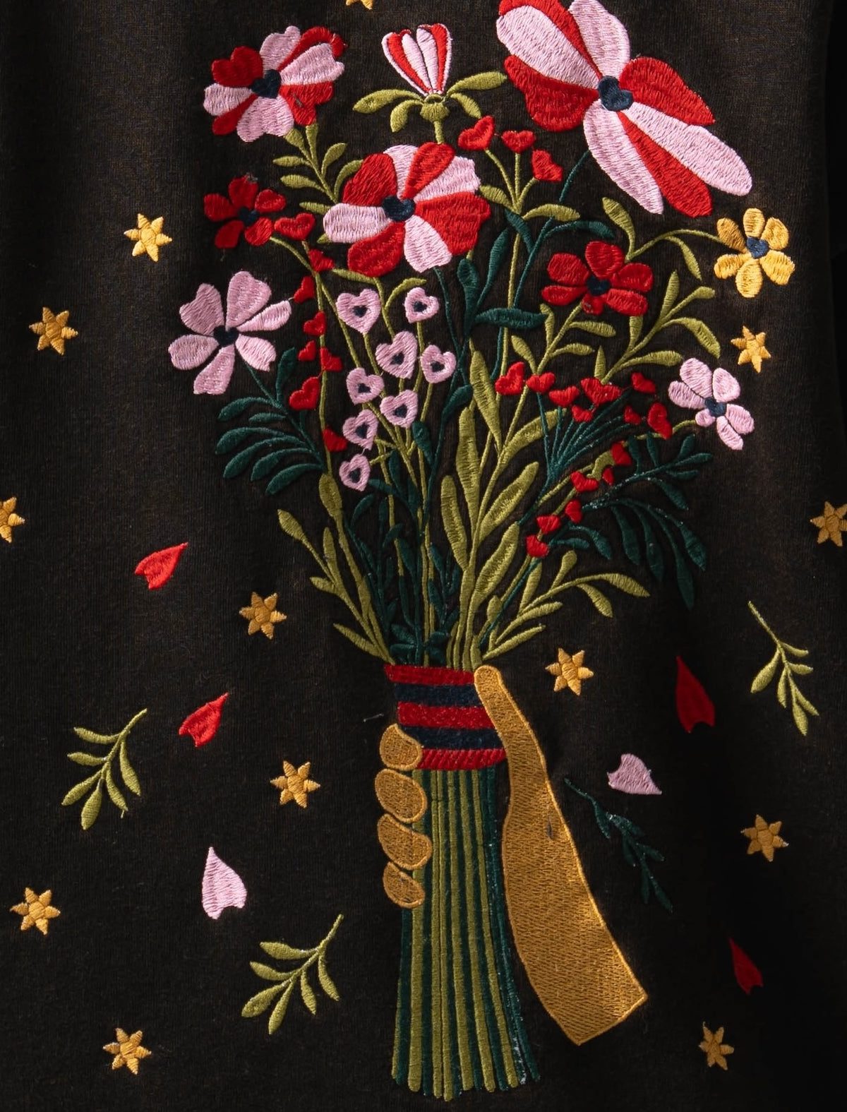 Eternal Flowers Quarter-Zip Hoodie