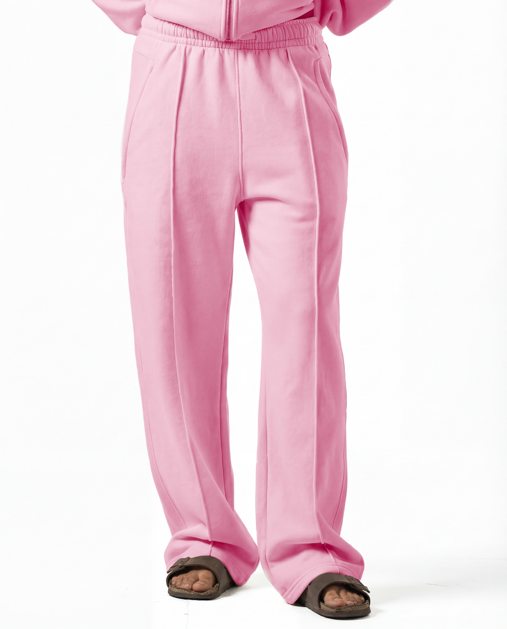 Unisex Rose Wide Leg Sweatpants