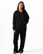 Unisex Black Polo Sweater Set