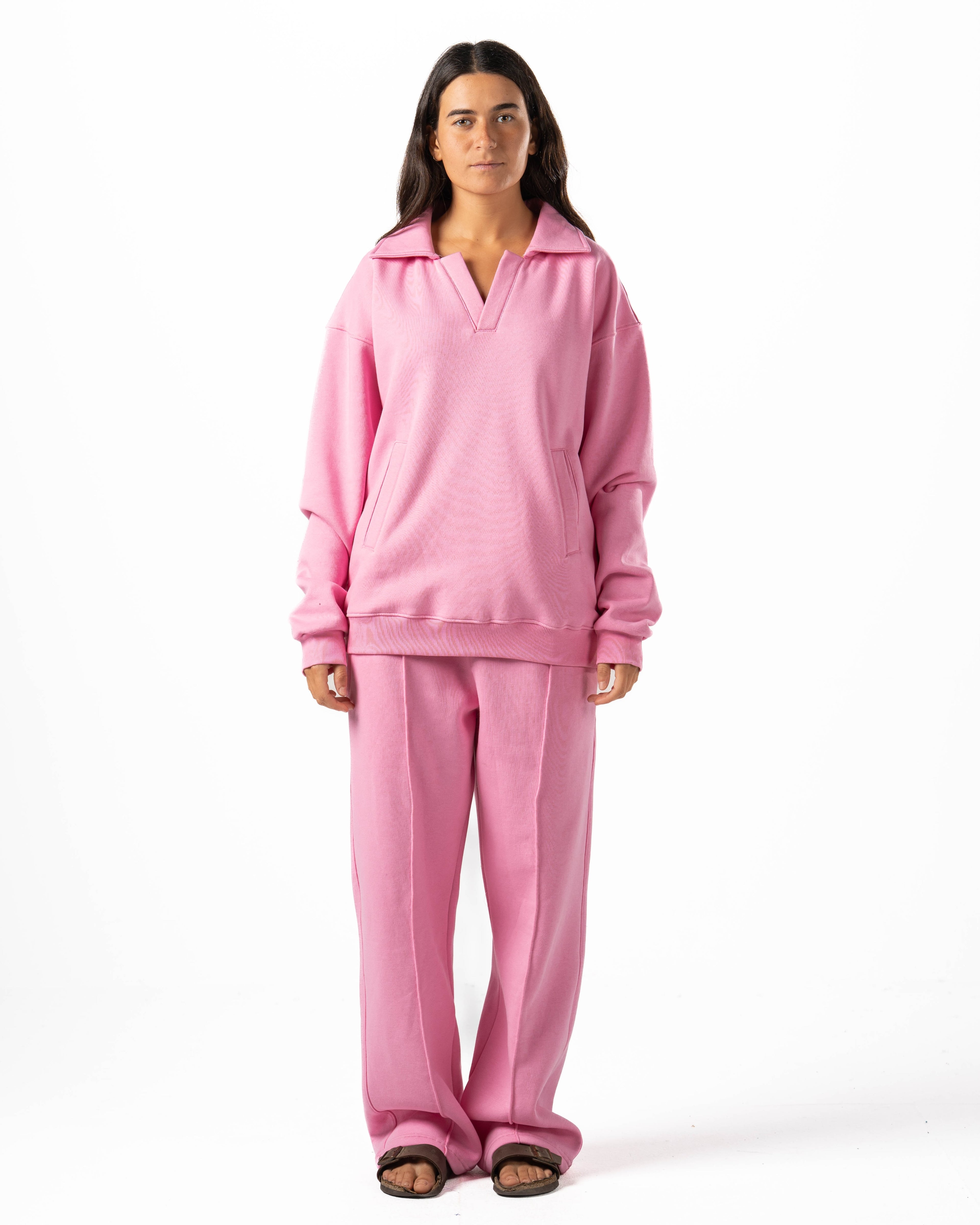Unisex Rose Polo Sweater Set