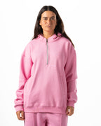 Unisex Rose Quarter-Zip Hoodie