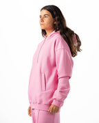 Unisex Rose Quarter-Zip Hoodie