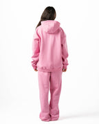 Unisex Rose Zip-Up Hoodie Set