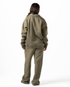 Unisex Olive Polo Sweater Set