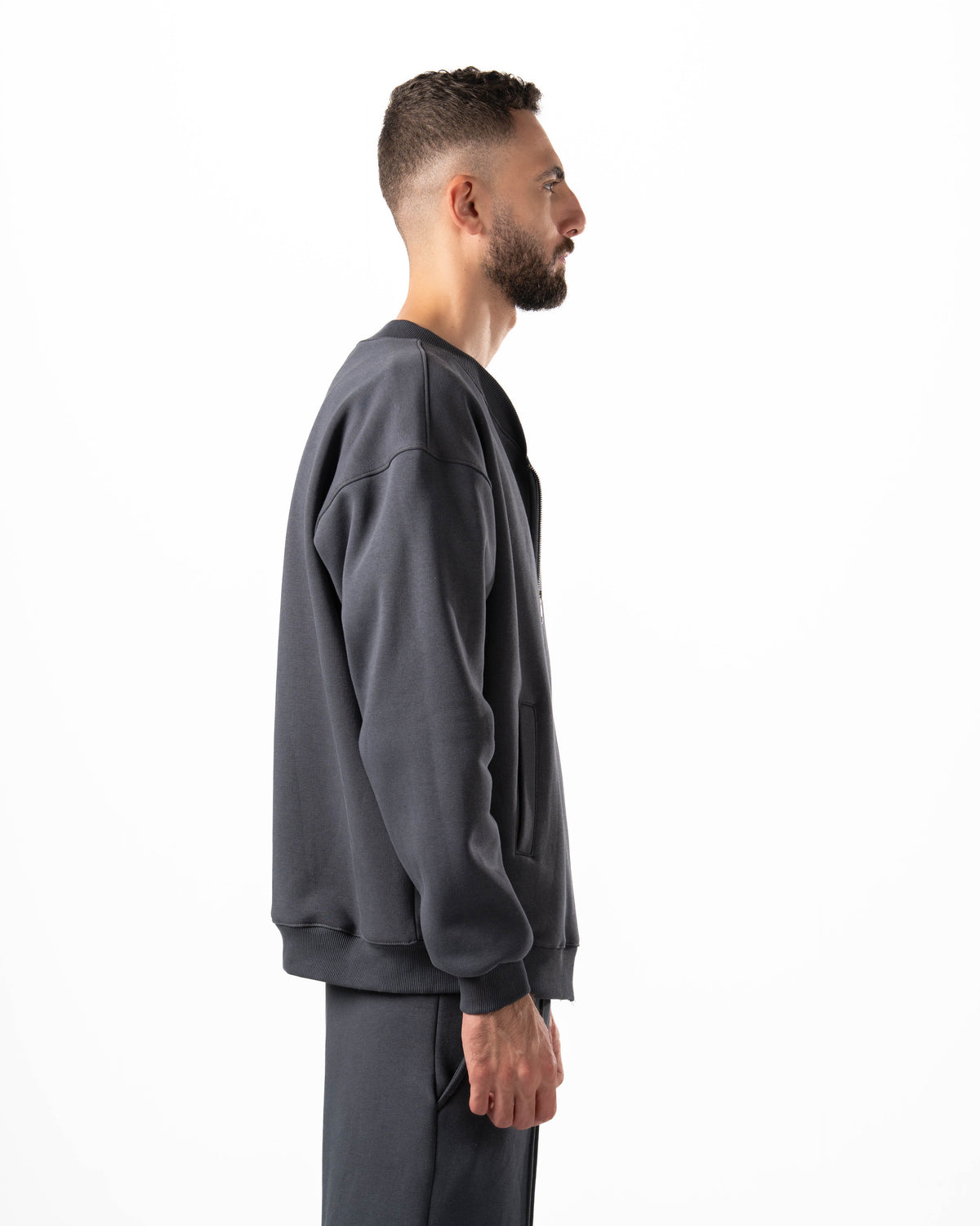 Unisex Zip-Up Sweater
