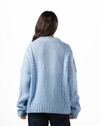 Baby Blue Knit Sweater