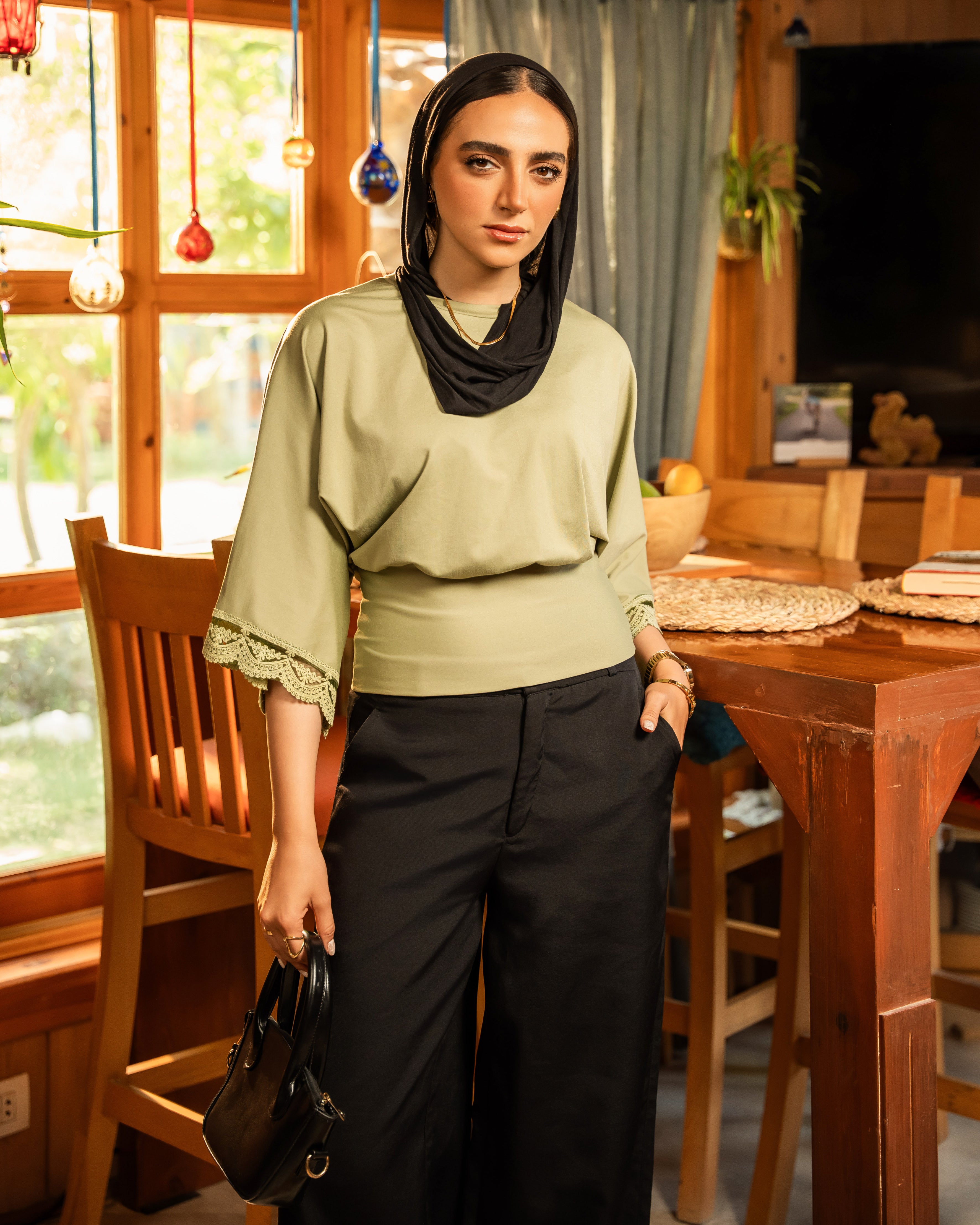 Round Neck Blouse