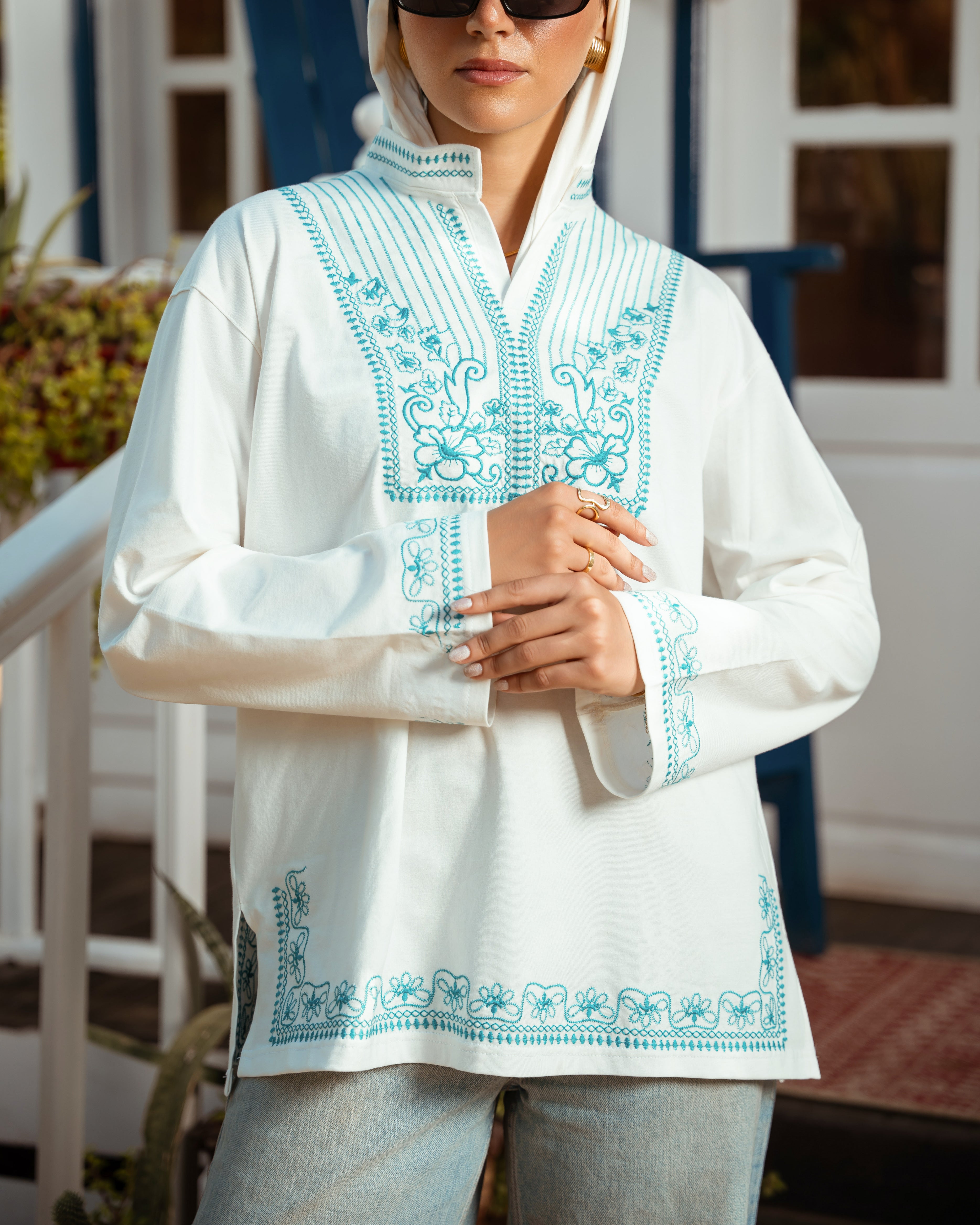 Embroidered Long Sleeve