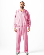 Unisex Rose Polo Sweater Set