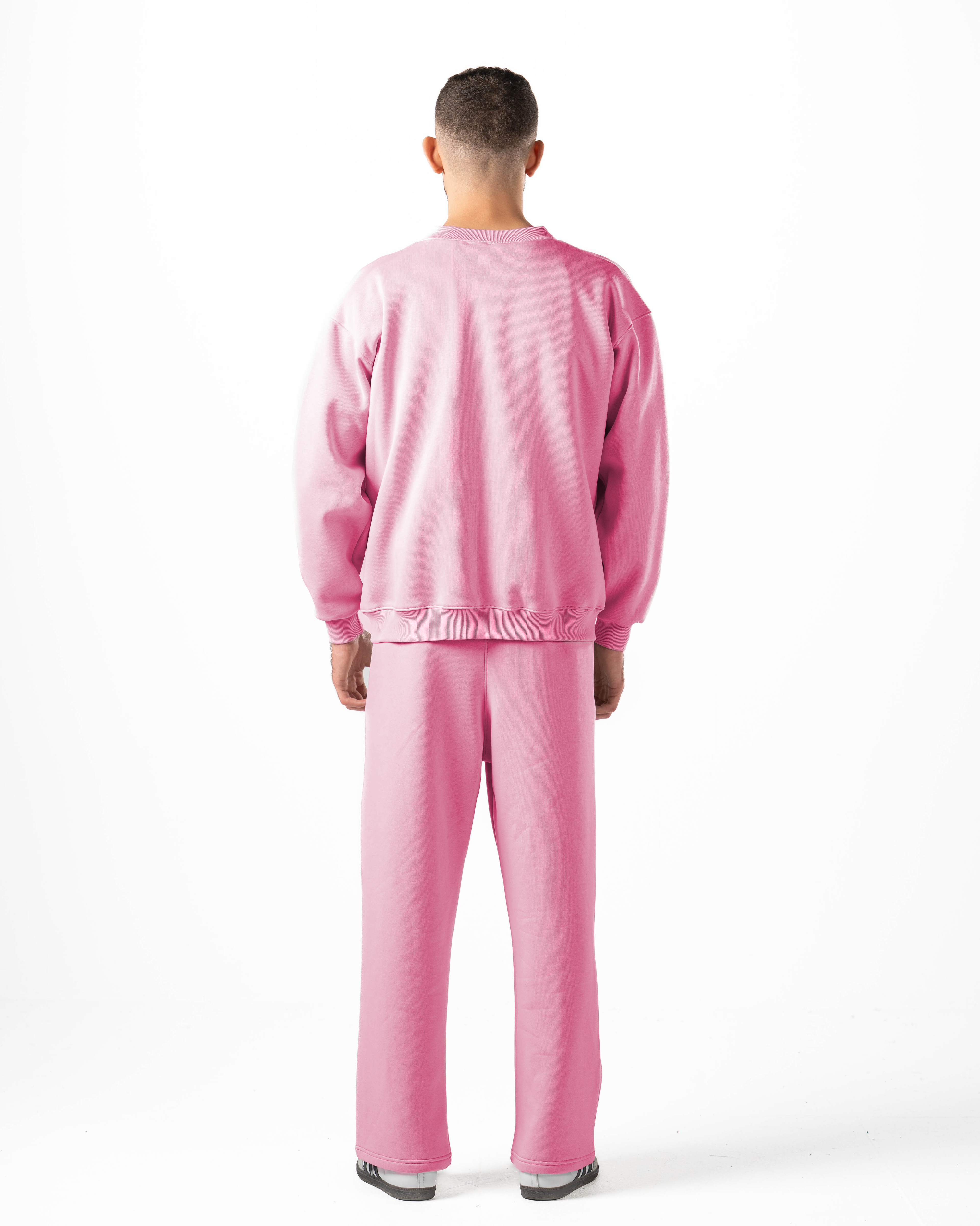 Unisex Rose Zip-Up Sweater Set