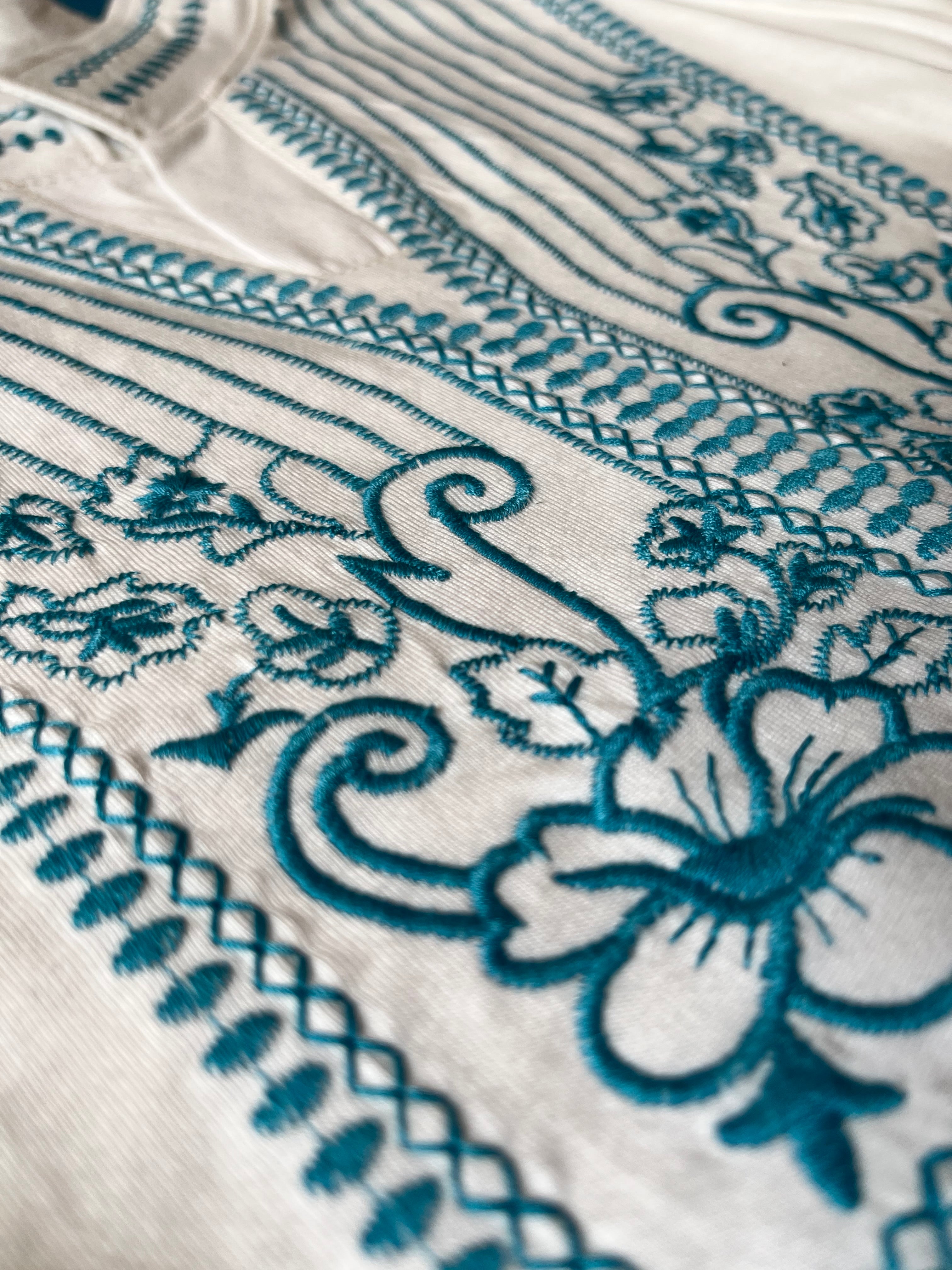 Embroidered Long Sleeve Set