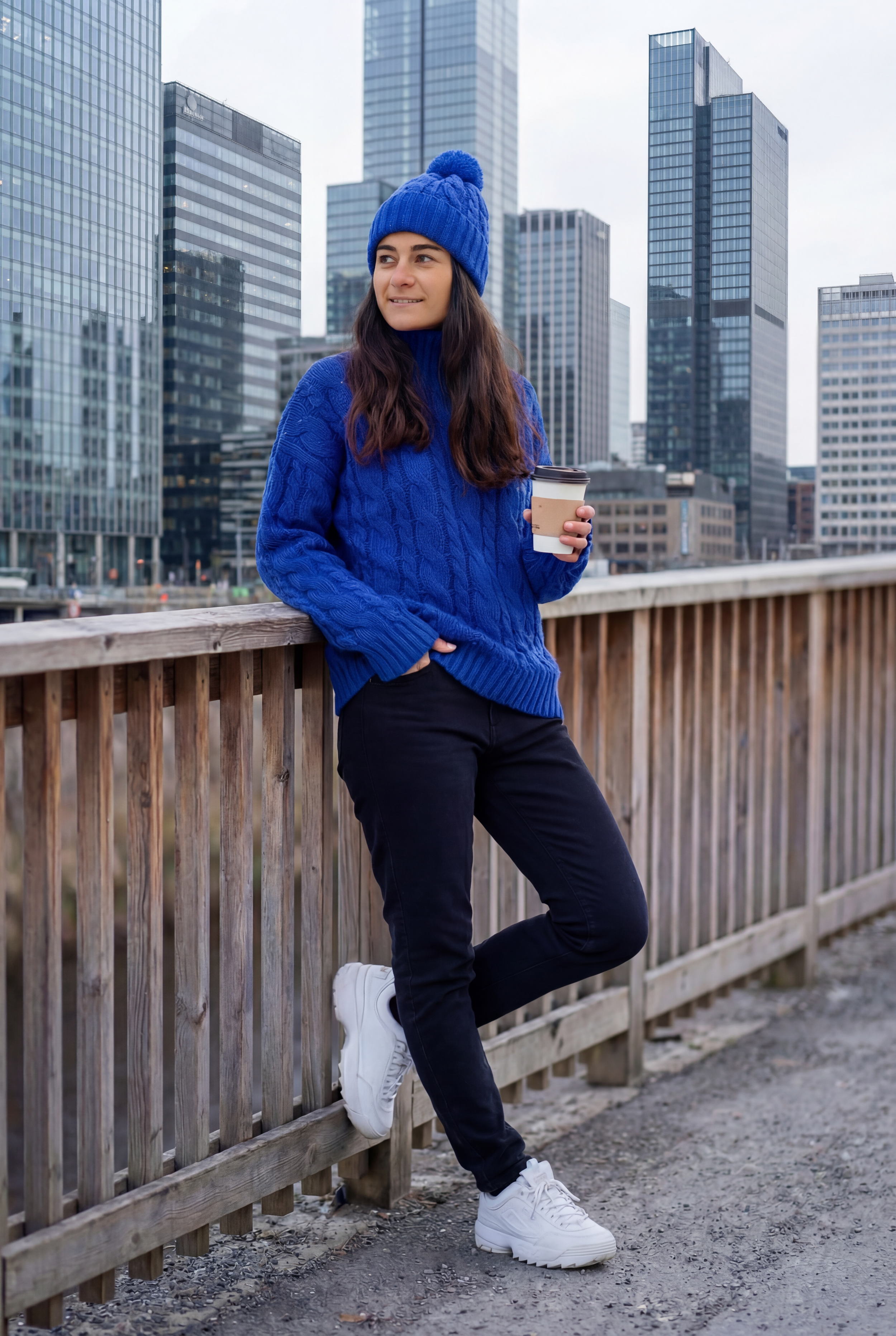 Pepsi Quarter-Zip Knit Sweater