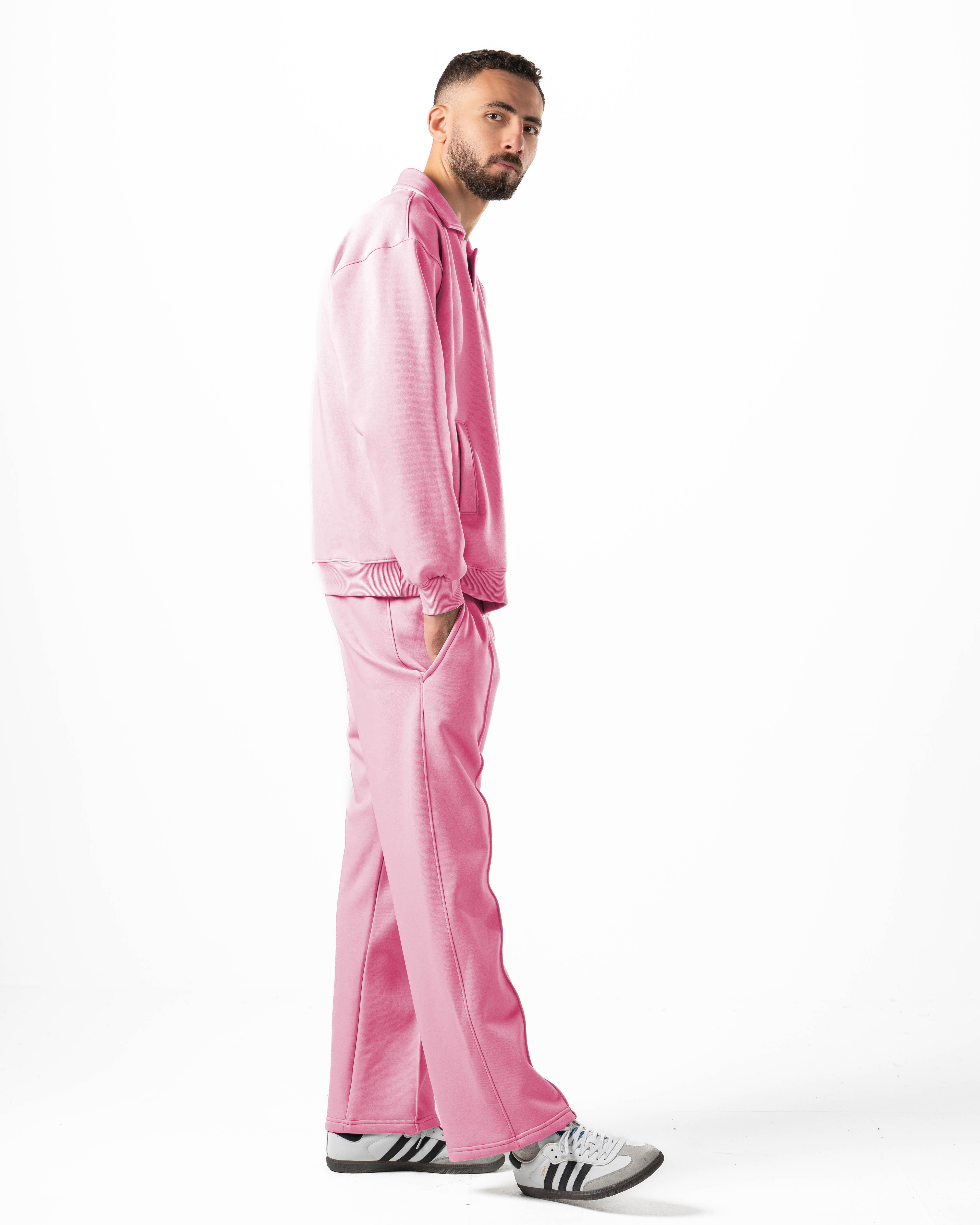 Unisex Rose Polo Sweater Set