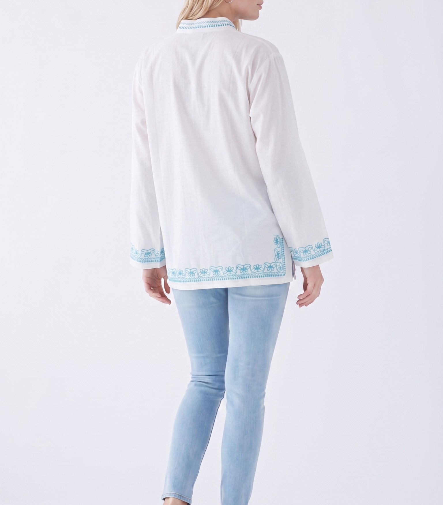 Embroidered Long Sleeve Set