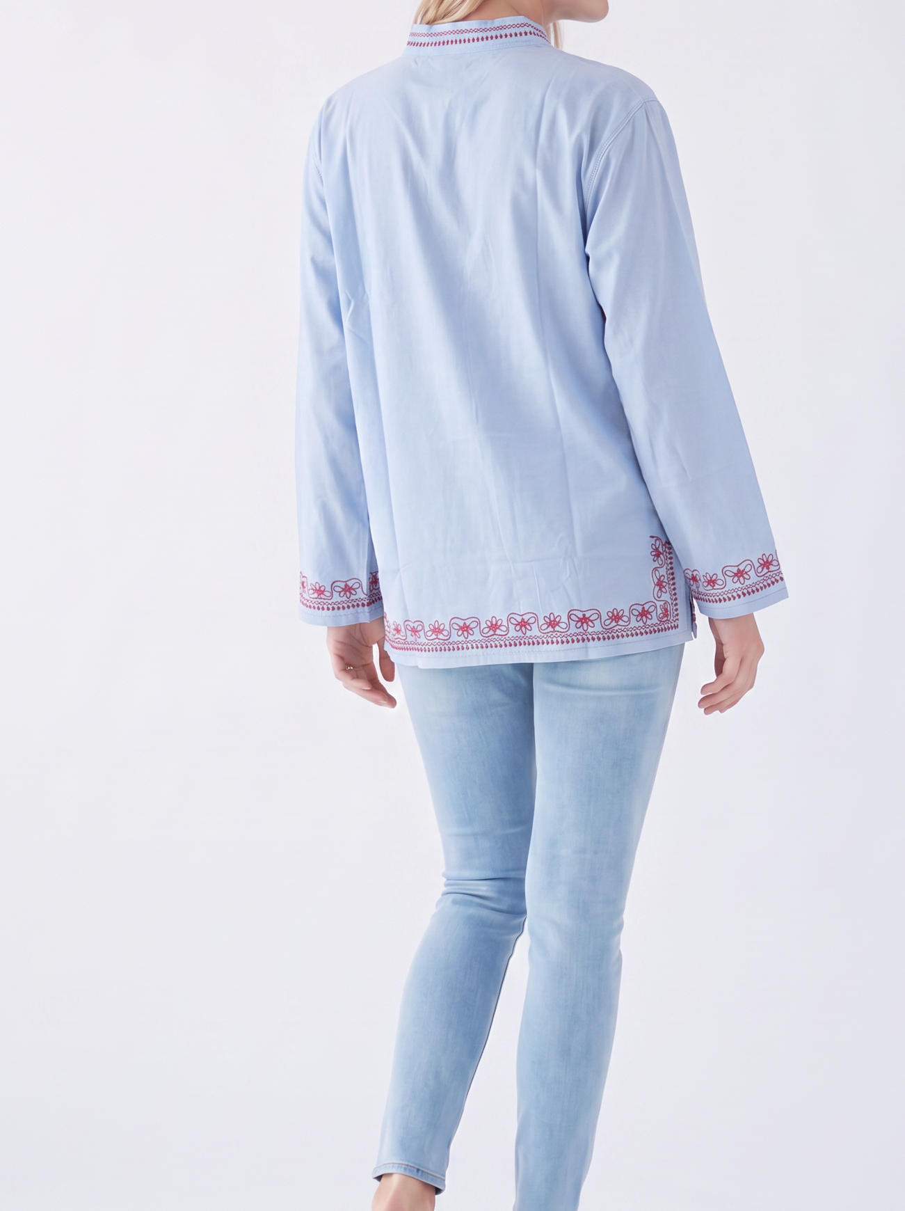 Embroidered Long Sleeve Set