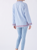 Embroidered Long Sleeve — Unisex Relaxed Fit