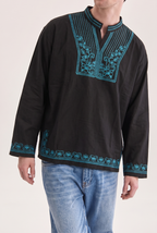 Embroidered Long Sleeve — Unisex Relaxed Fit