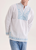 Embroidered Long Sleeve — Unisex Relaxed Fit