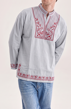 Embroidered Long Sleeve — Unisex Relaxed Fit