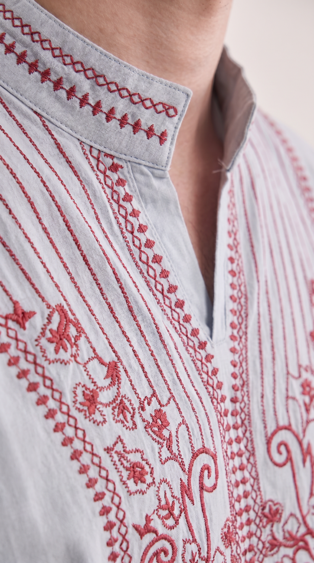 Embroidered Long Sleeve — Unisex Relaxed Fit