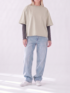 Heavyweight Boxy Tee — Unisex Relaxed Fit