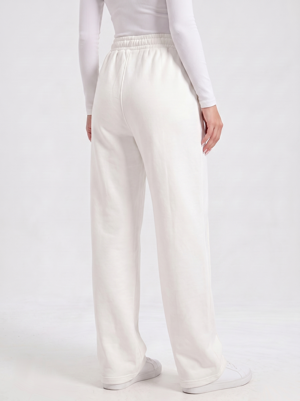 Embroidered Long Sleeve Set — Unisex Relaxed Fit