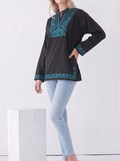 Embroidered Long Sleeve — Unisex Relaxed Fit