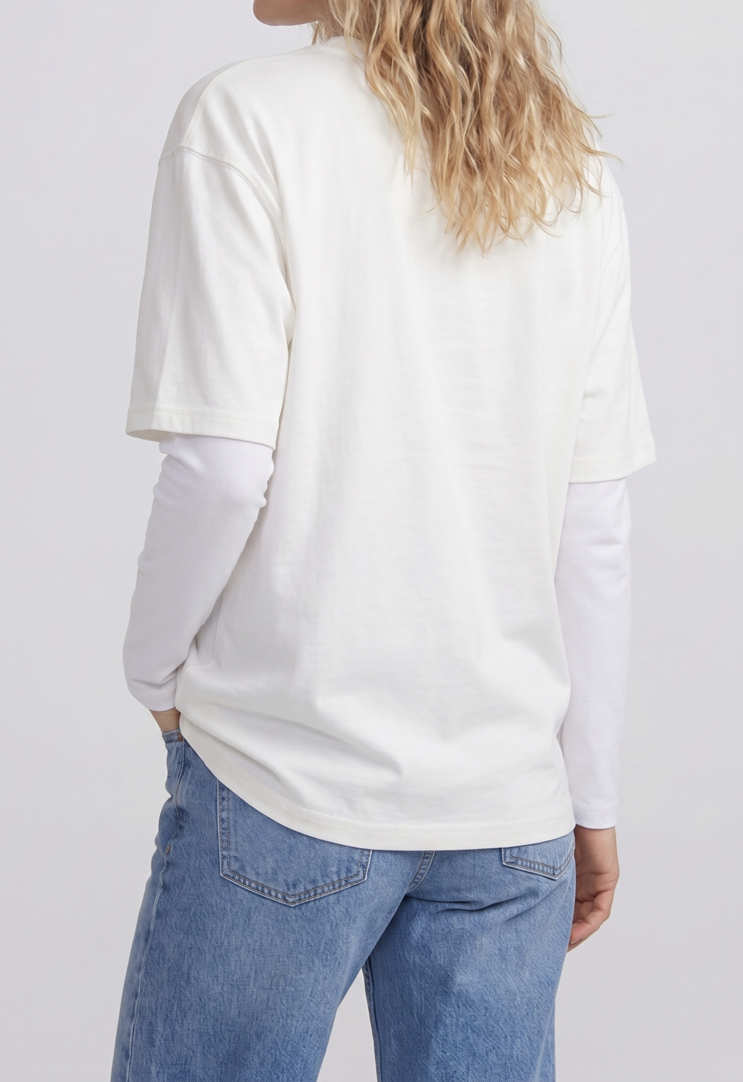 Split Neck Tee