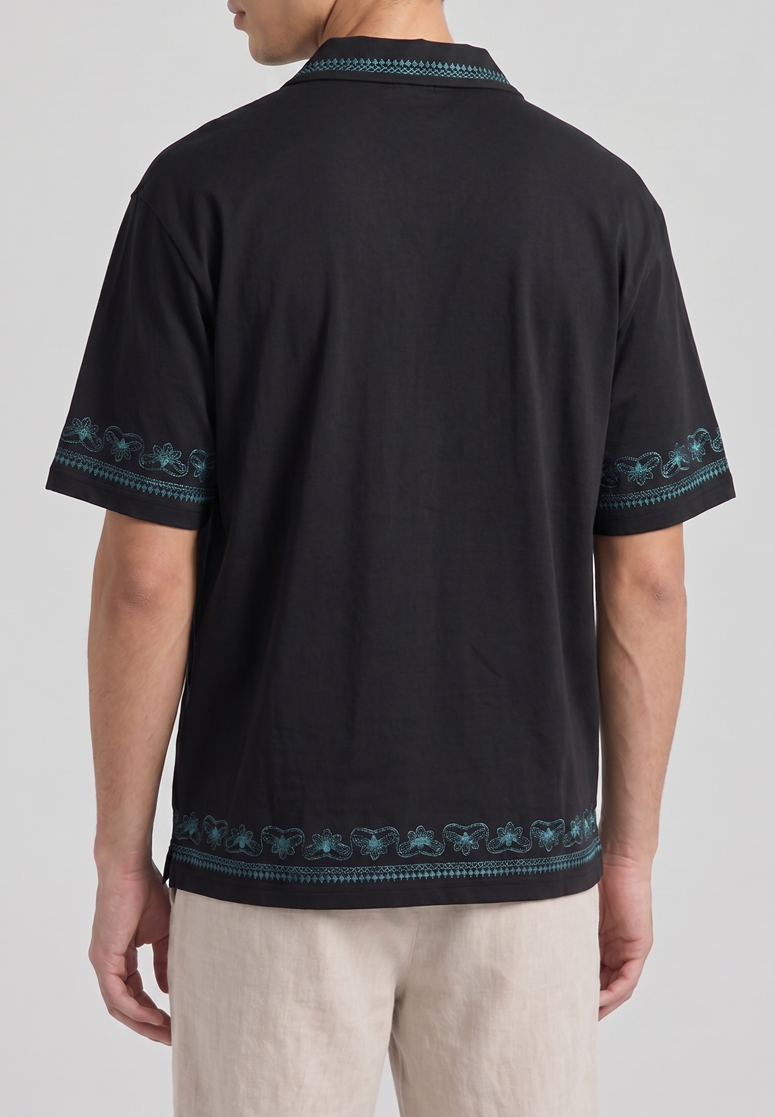 Embroidered Polo Tee